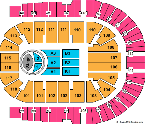 O2 Arena - London Bon Jovi Seating Chart